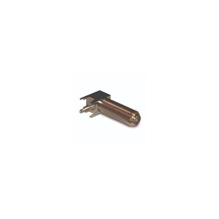 Rf Rf F Connector, Panel Mount, Board And Panel Mount, Solder Terminal, Receptacle 222128-10
